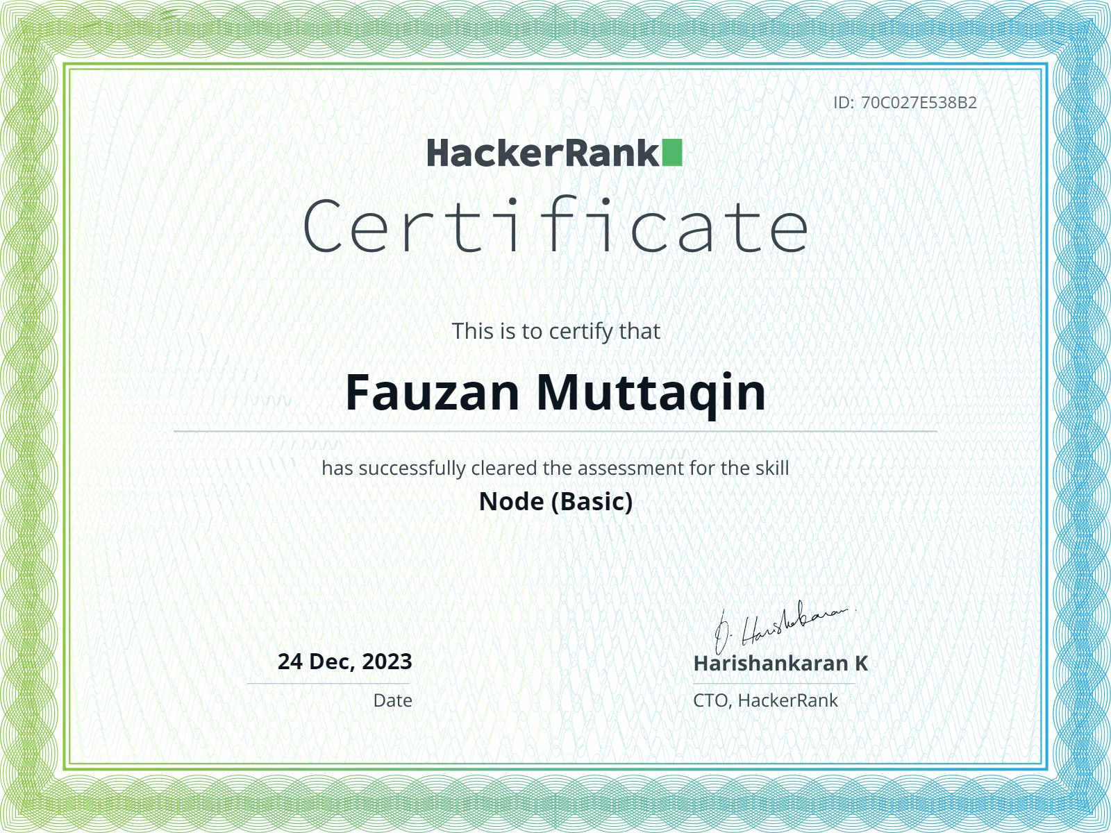 HackerRank - NodeJS